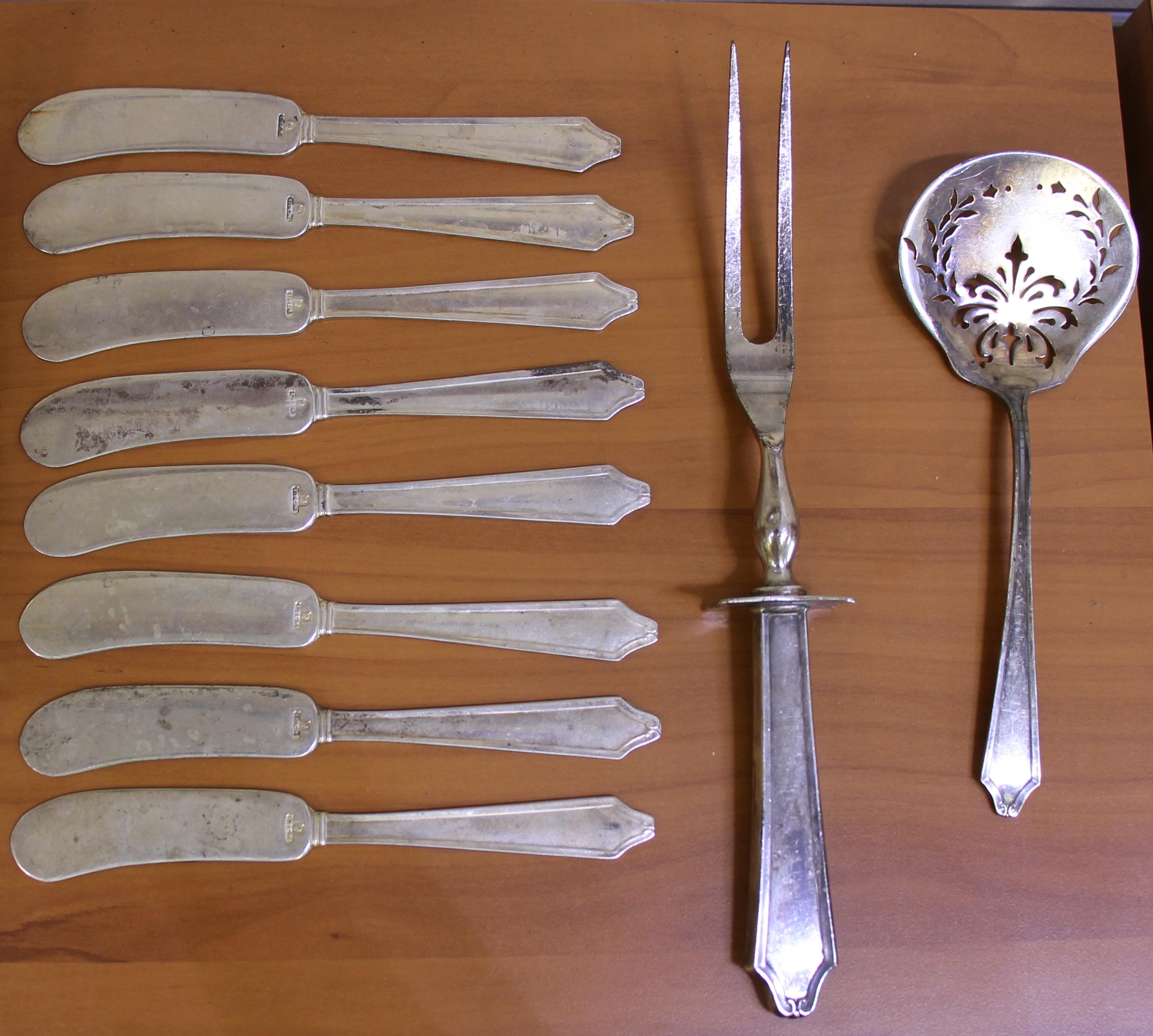 International Minuet 56 Piece Sterling Silver Flatware Set