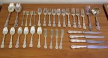 Gorham Strasburg Sterling Silver Flatware Set Of 32 Pieces