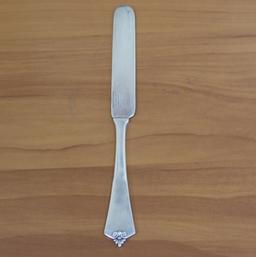 Gorham "fleur De Lis" Starr And Marcus Solid Sterling Silver Knife