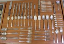 International Minuet 56 Piece Sterling Silver Flatware Set