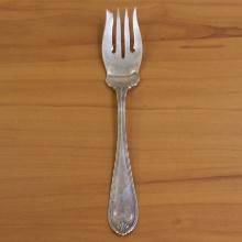 Simpson, Hall, Miller And Co. Cold Meat Fork In .925 Sterling Silver