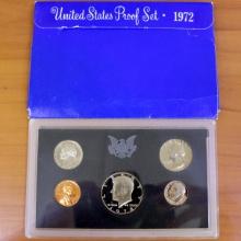 Us Mint Uncirculated Coin Proof Set 1972