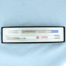 Vintage Vaoler Insurance Parker Pen Set