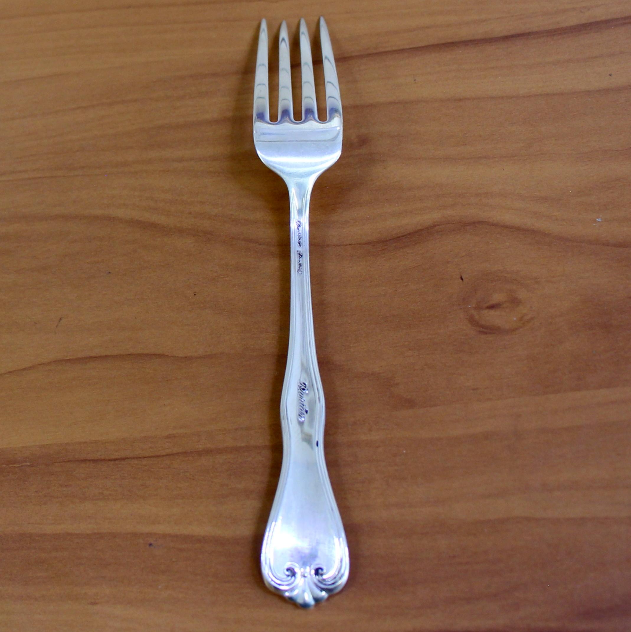 Amston "puritan" Sterling Silver Flatware Set Of 60