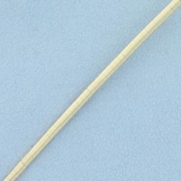 Italian Omega Link Bracelet In 14k Yellow Gold