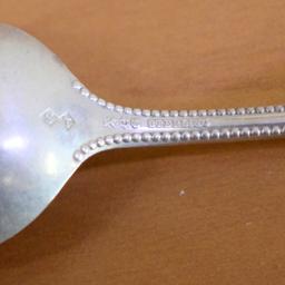 Gorham "lancaster" Sterling Silver Teaspoons Set Of 5