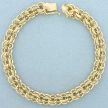 Chino Link Bracelet In 14k Yellow Gold
