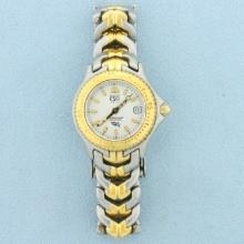 Womens Esquire Esq Swiss Professional Two Tone Watch