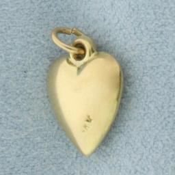 Engraved Karen 3d Charm In 14k Yellow Gold
