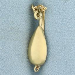 Mandolin Charm In 14k Yellow Gold