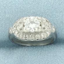 Diamond Engagement Ring In Platinum