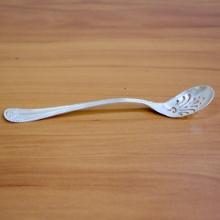 Antique Mechanics Watson "dorchester" Pierced Olive Spoon In Sterling Silver