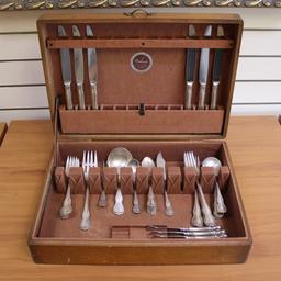 Towle "french Provincial" Sterling Silver Flatware Set Of 41 In Sterling Silver