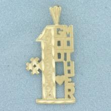 #1 Godmother Pendant In 14k Yellow Gold