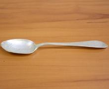 Antique Tc Tanke Whiting "colonial" Niagara Souvenir Sterling Silver Spoon