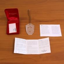 Waterford Crystal 1986 Twelve Days Of Christmas Ornament