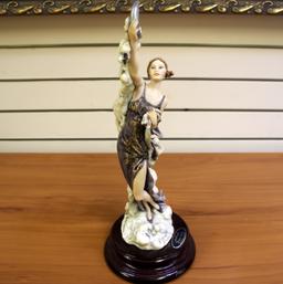 Giuseppe Armani "silver Moon The Exploration" 1276c Figurine In Original Box Limited Edition