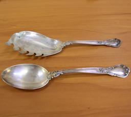 Gorham "chantilly" Sterling Silver Flatware - Set Of 25