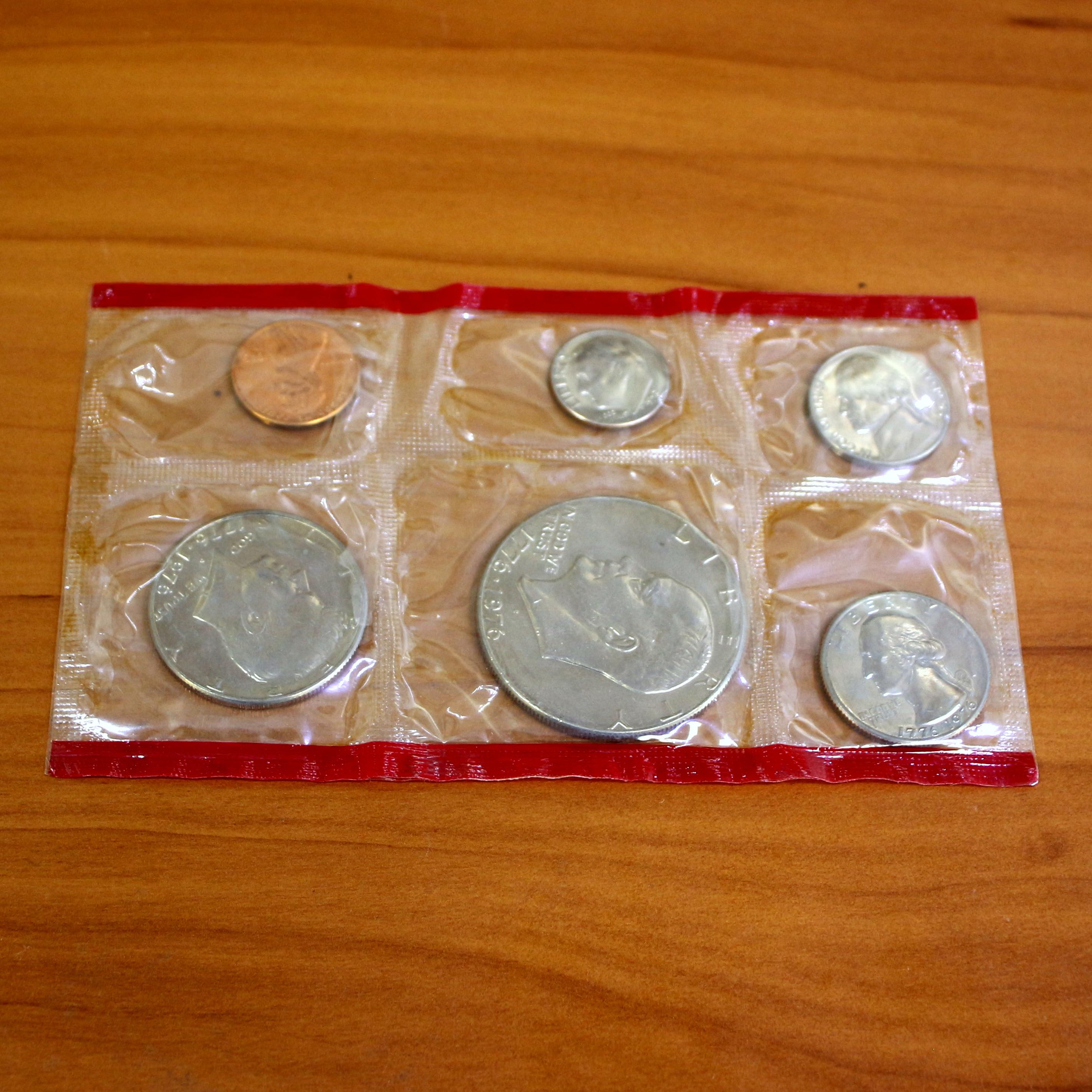 1976 Uncirculated U.S. Mint Bicentennial Coin Set Ogp