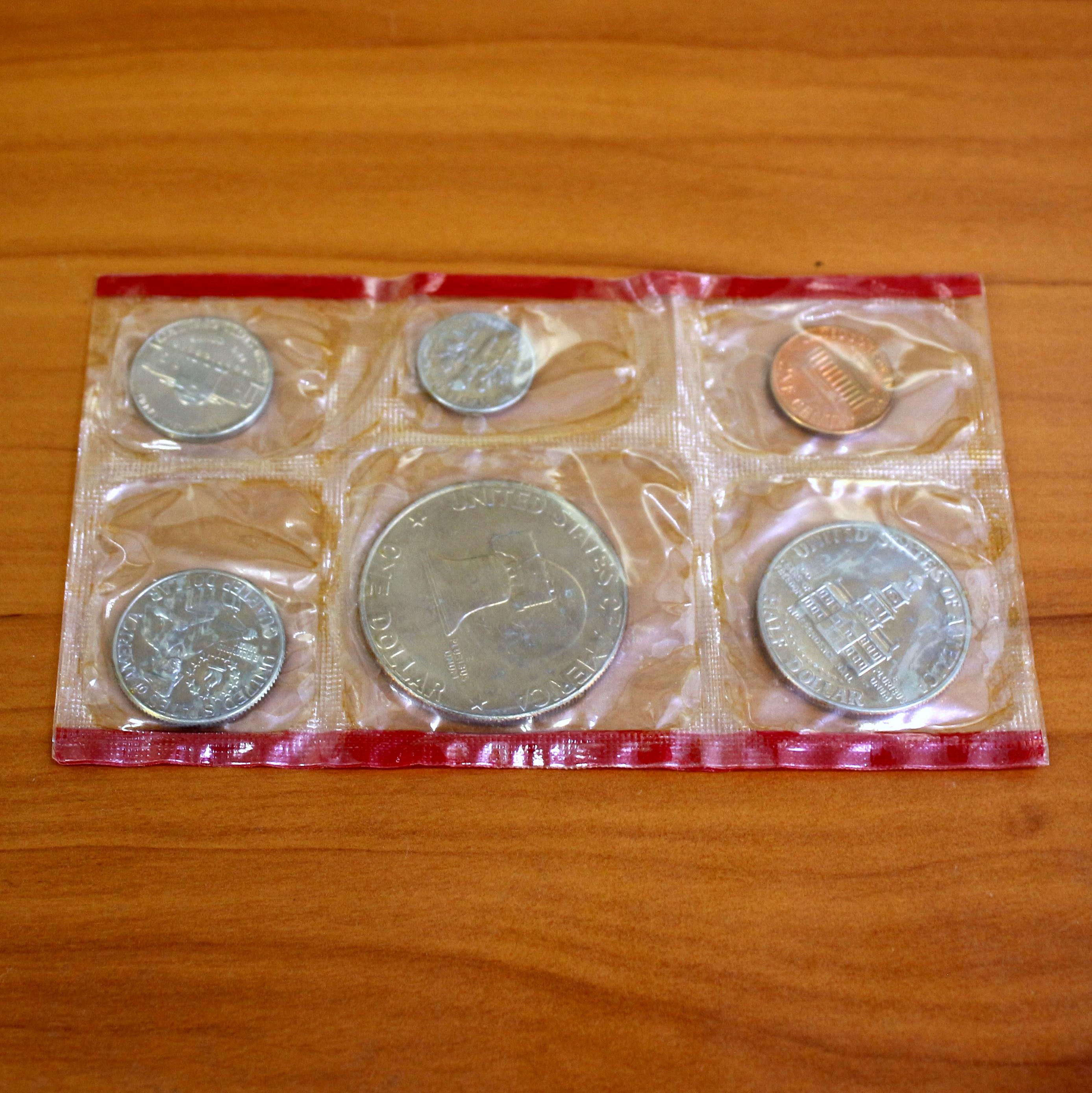 1976 Uncirculated U.S. Mint Bicentennial Coin Set Ogp