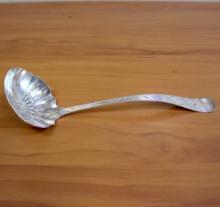 Towle "scroll" Sterling Silver Huge Soup Or Punch Ladle
