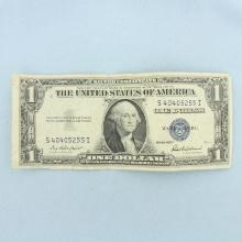 1935 $1 Silver Certificate Blue Seal Bill