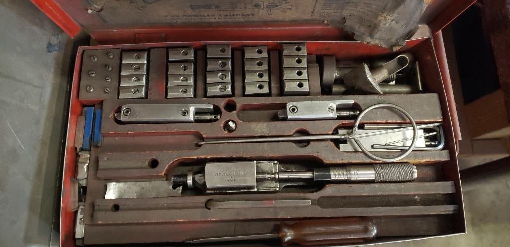 Van Norman 777s boring bar and tools