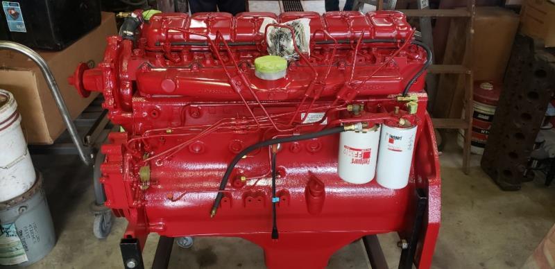 IH DT414 reman engine