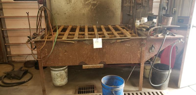 Radiator dip test bench