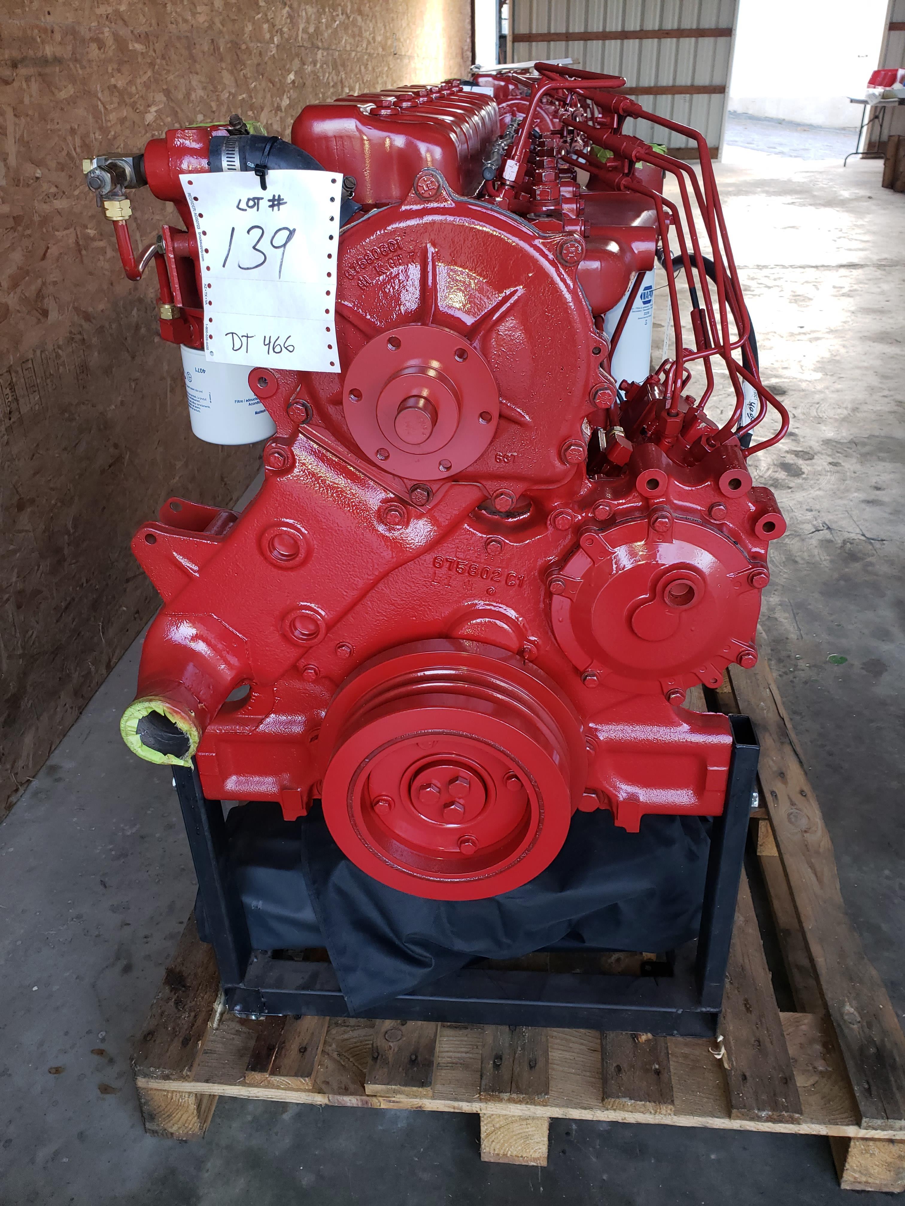 DT466 reman engine