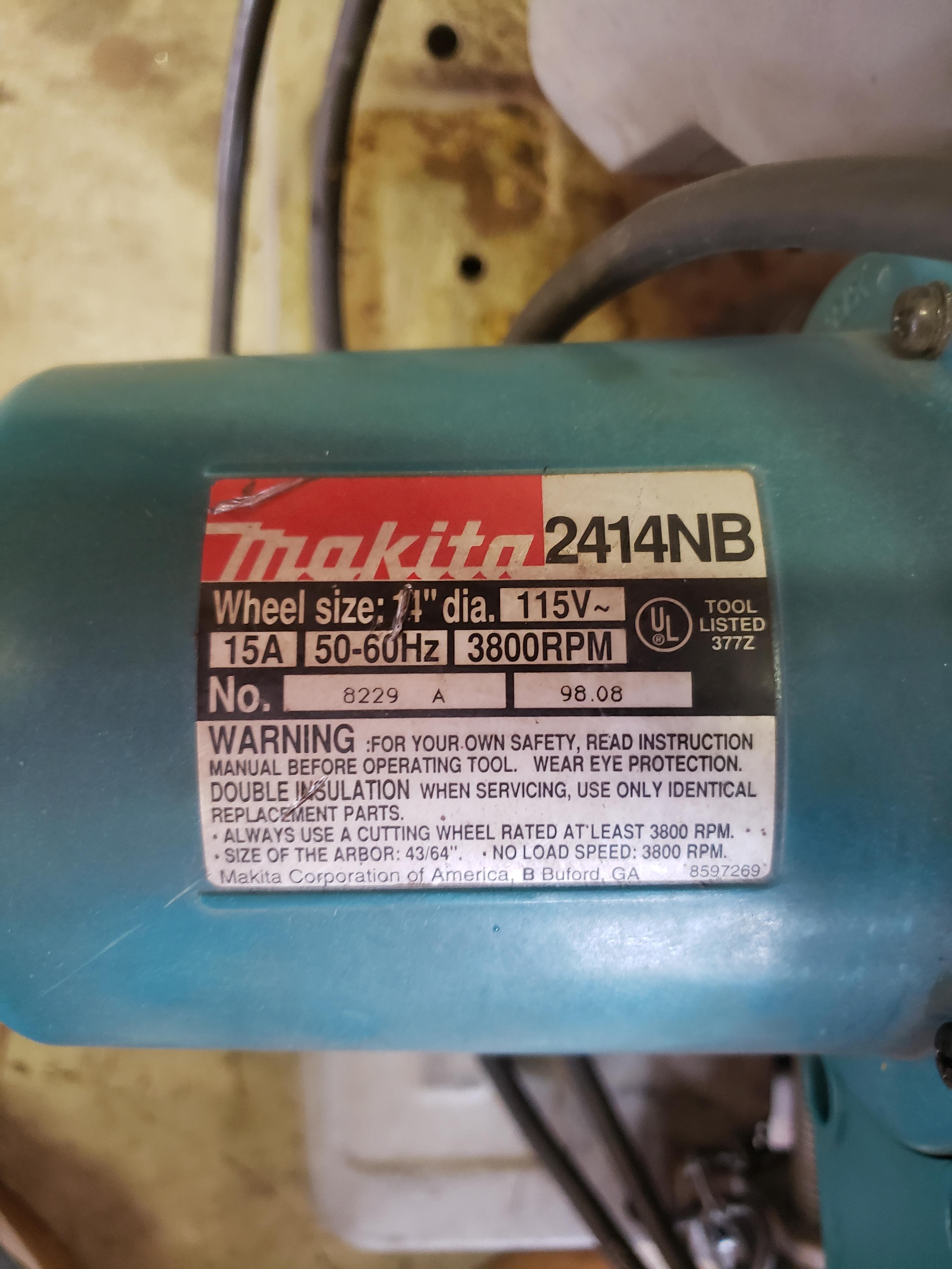 Makita chop saw