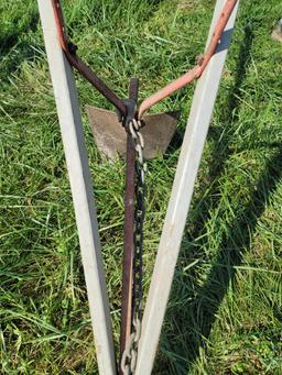 Horse drawn row maker