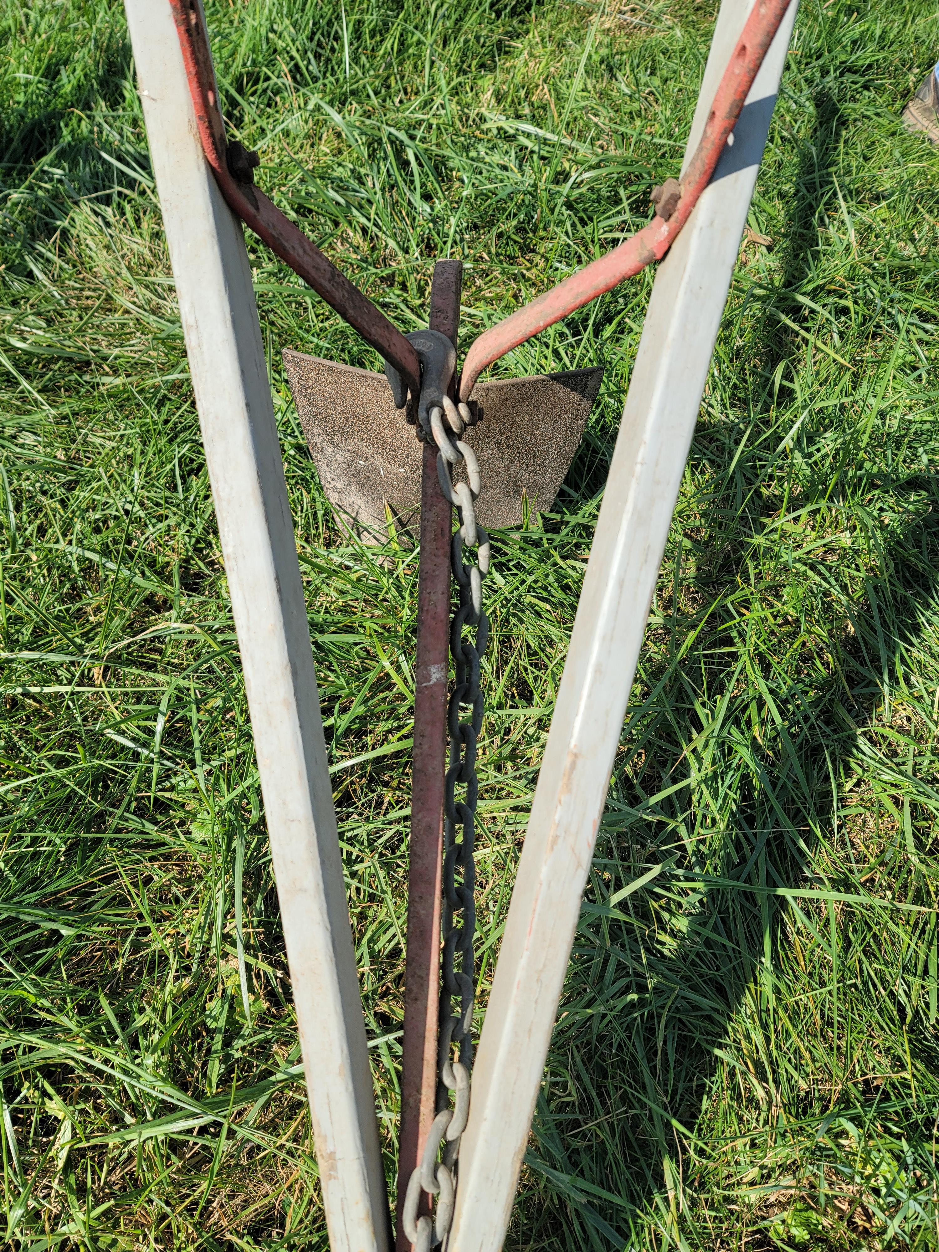 Horse drawn row maker
