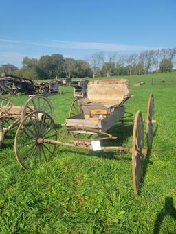 Buckboard wagon