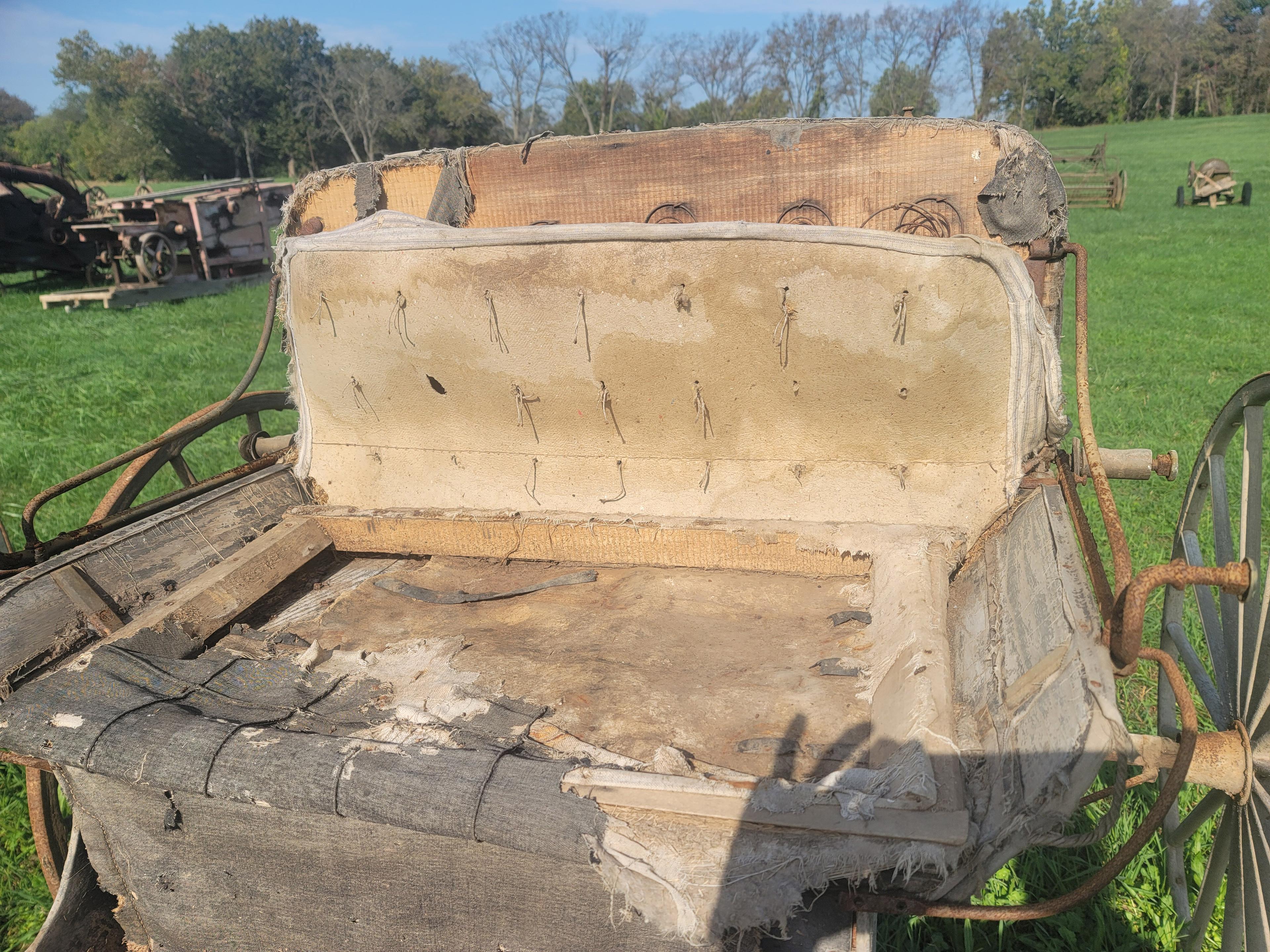 Buckboard wagon