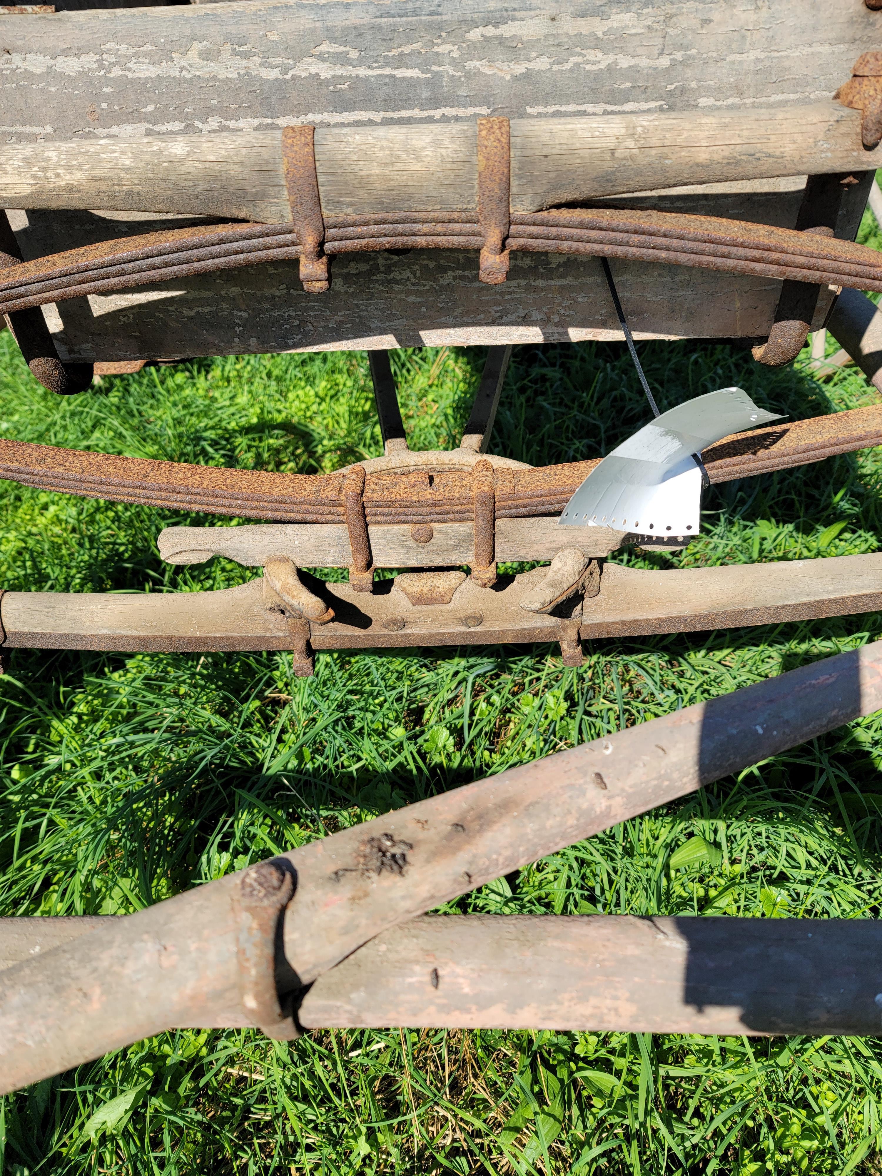 Buckboard wagon