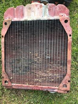 Farmall C radiators