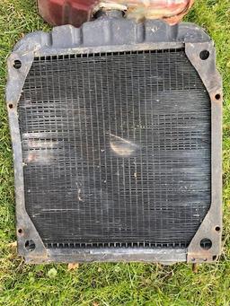 Farmall C radiators
