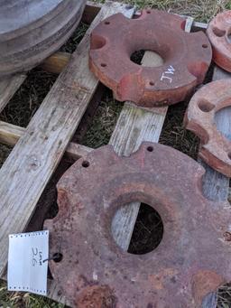 W4 rear wheel weights
