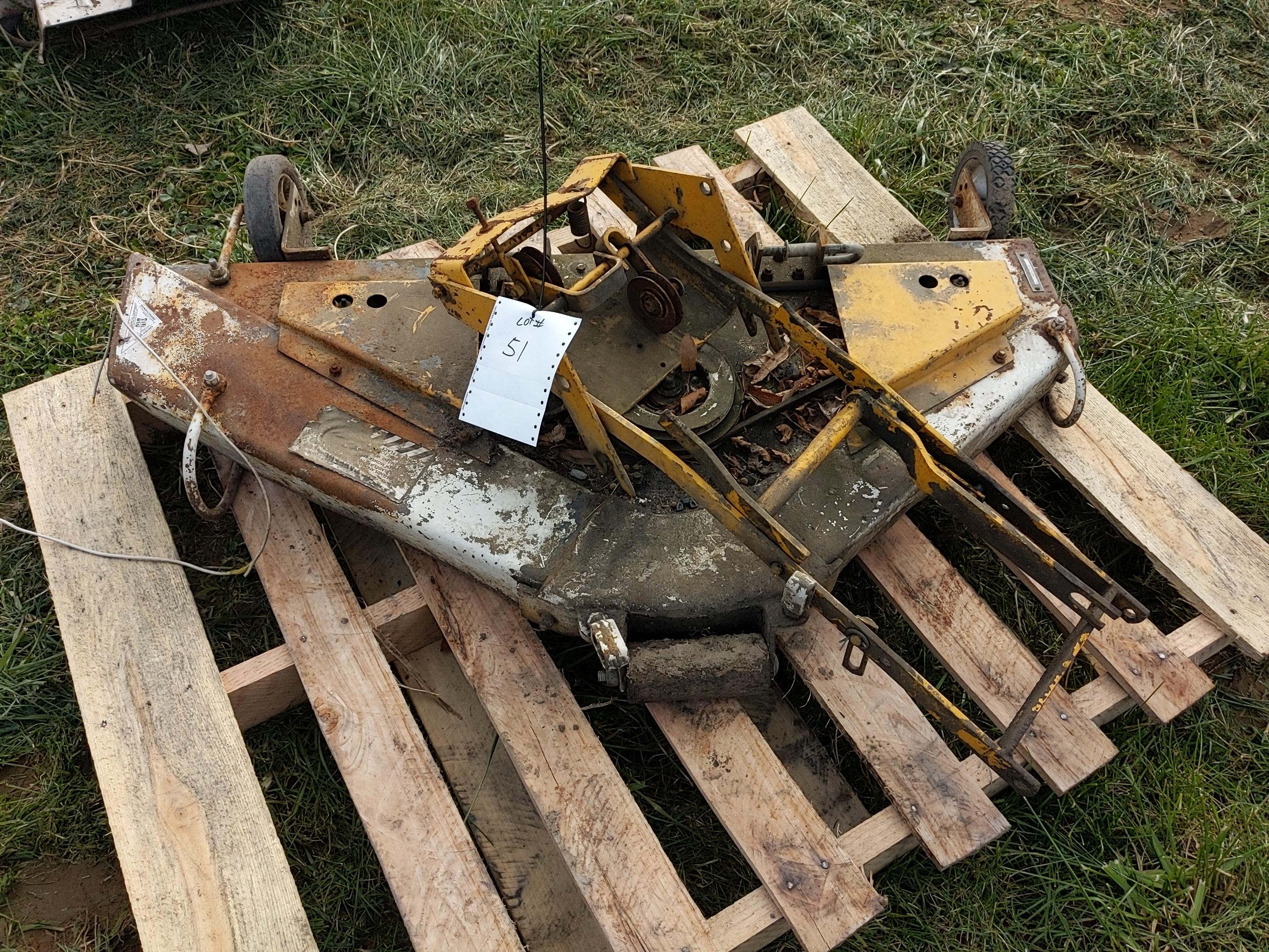 Cub Cadet 48" mower deck