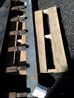5 ft Skid loader scarifying bucket attachment