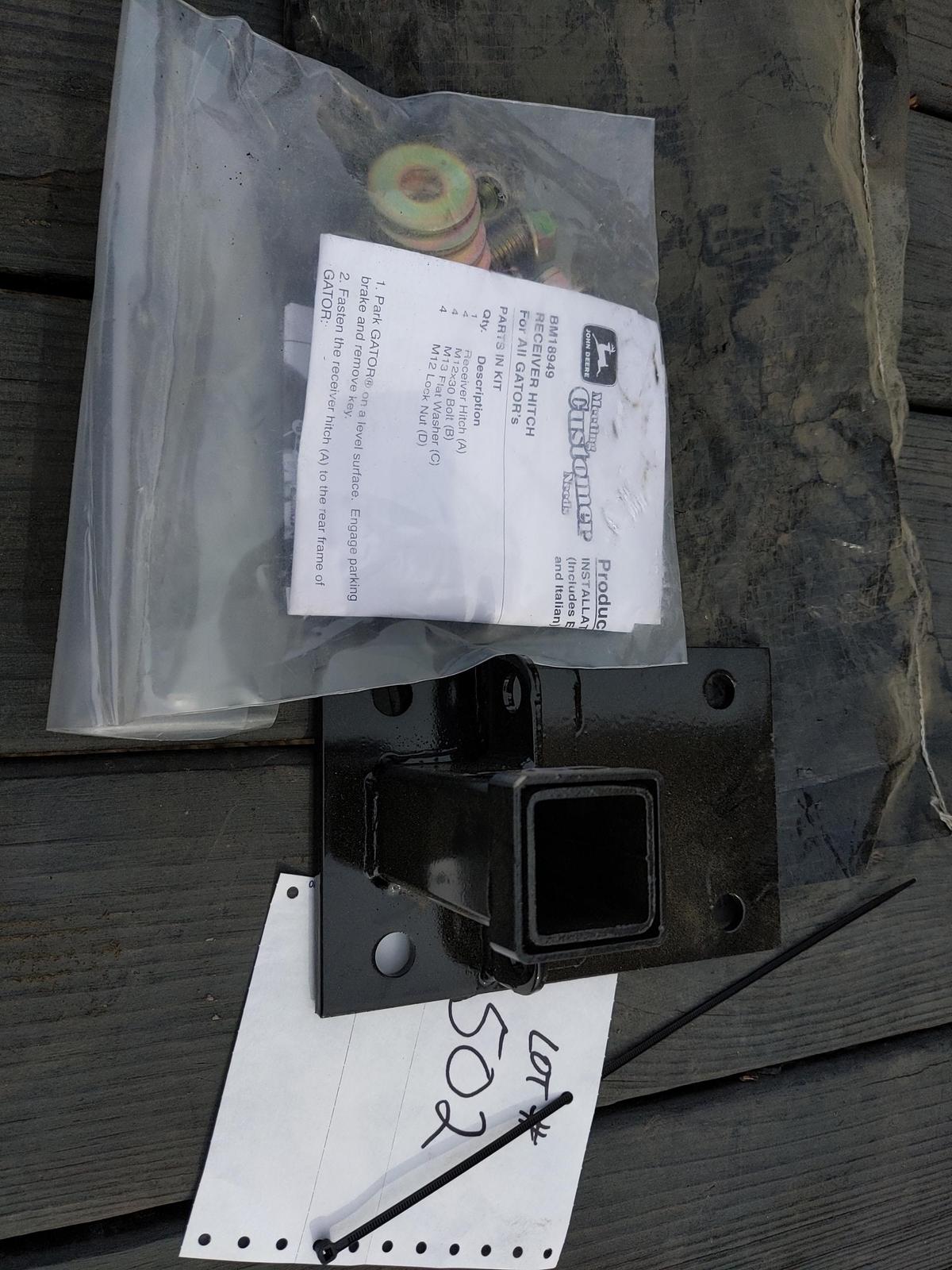 John Deere Gator receiver hitch, NIB