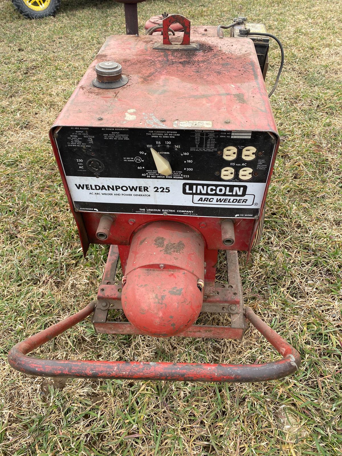 Lincoln welder generator