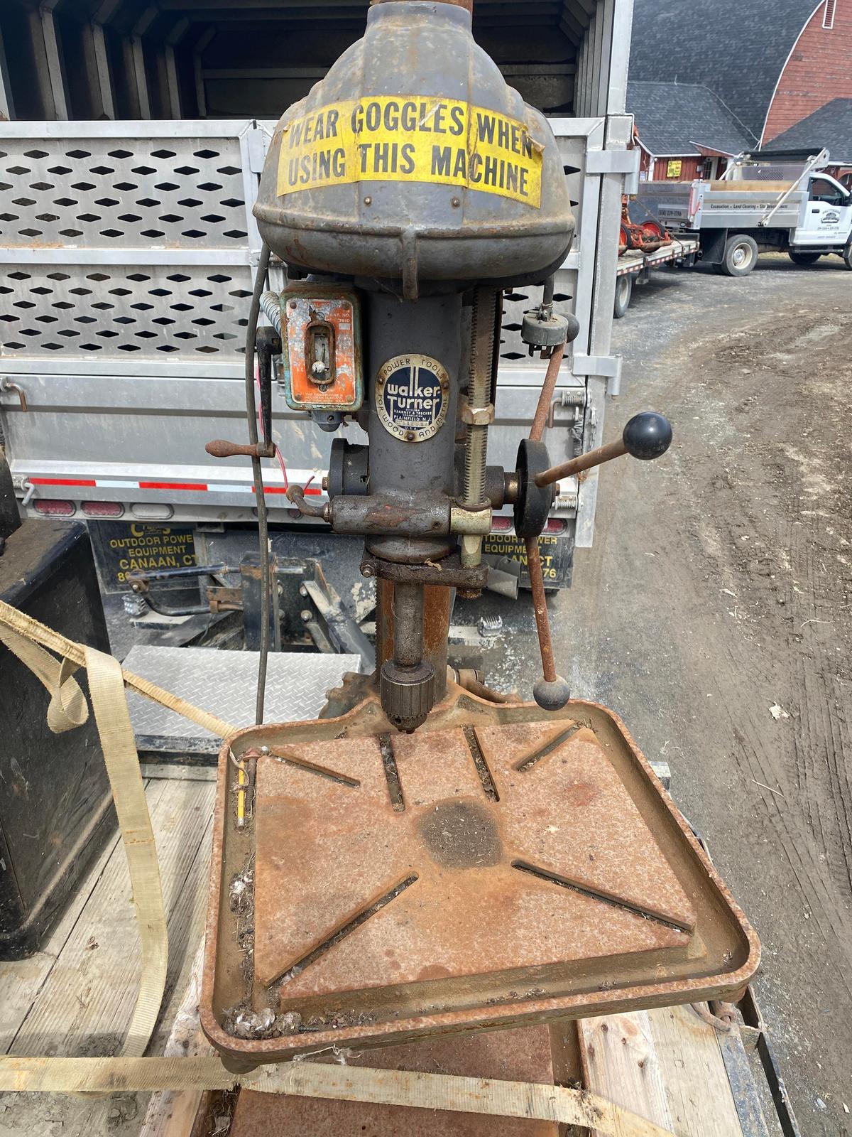 Walker turner drill press