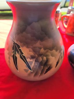 Native american vases.