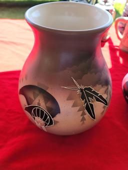 Native american vases.