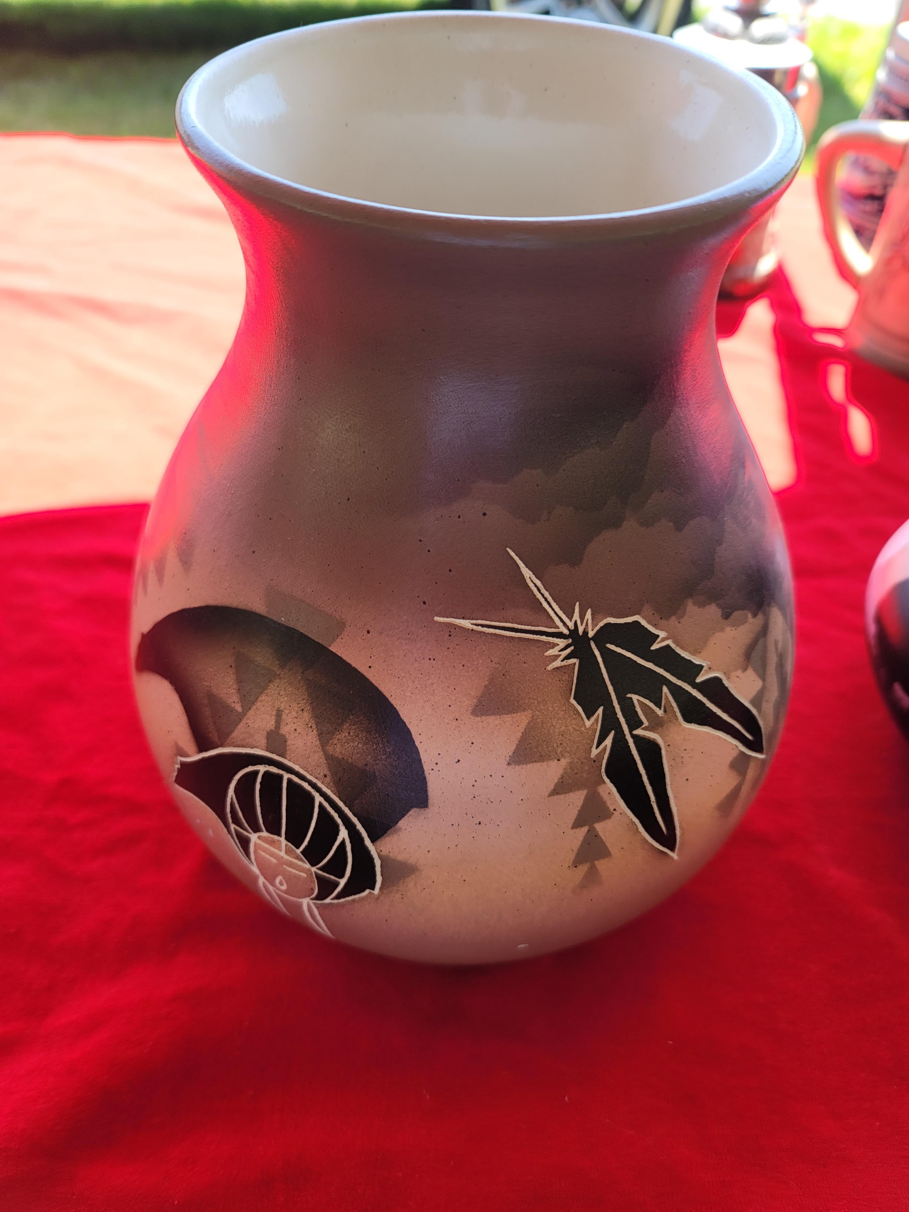 Native american vases.