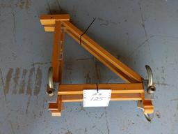 Pair of scaffold outriggers