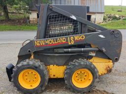 New Holland LS 160 skid loader