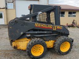 New Holland LS 160 skid loader